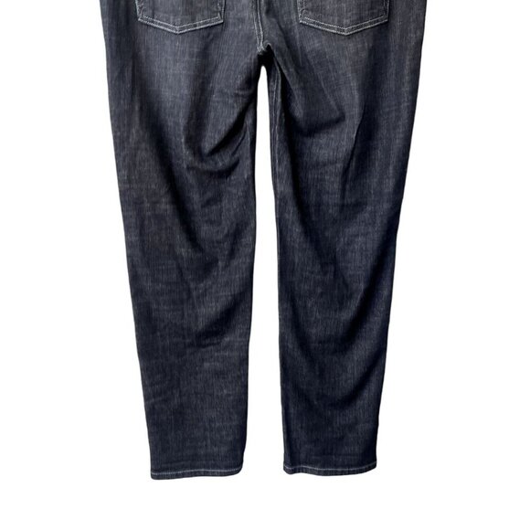 Eileen Fisher Womens Jeans Size 10 Black Stretch Mid-Rise Straight Leg Jean - Picture 6 of 8
